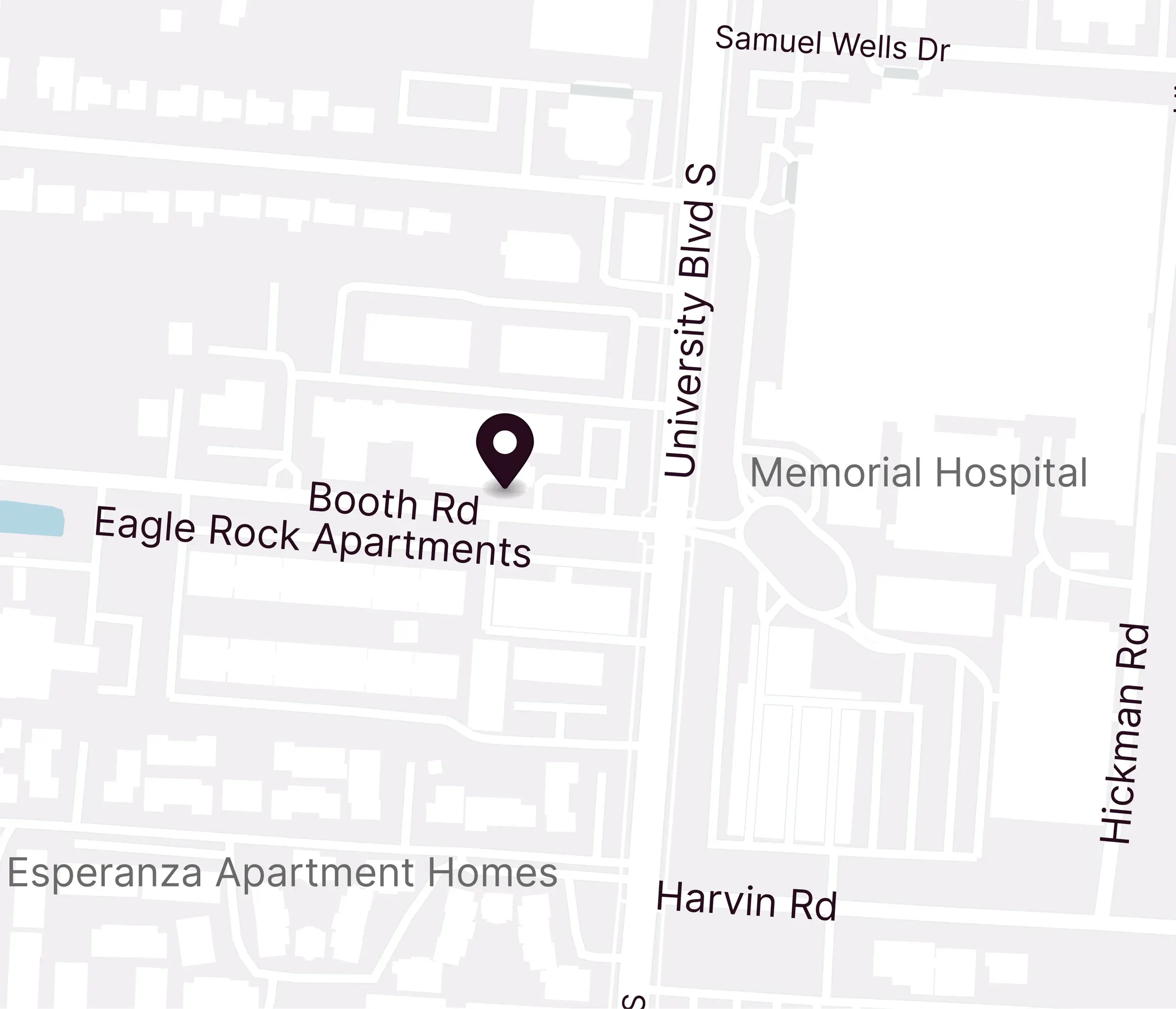 Map showing the Vivo Healthcare location at 401 Orange Pl, Wauchula, FL 33873